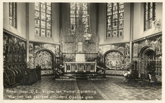 150 Interieur van de Kerk van O.L. Vrouw ten Hemelopneming (Biltstraat 123) te Utrecht: het priesterkoor.